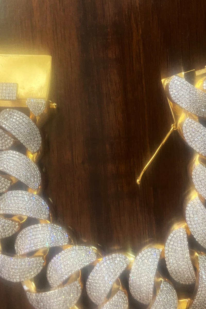 Luxury 14k Gold icedout Chain